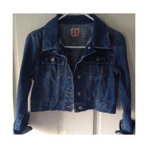 ⛔️Hold ⛔️ Cropped Denim Jacket NWOT