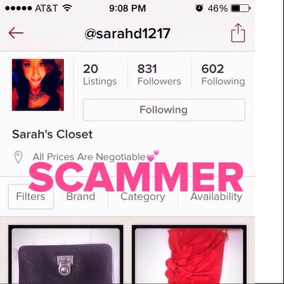 Scammer alert!!!!
