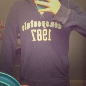 Dark blue Aeropostale hoodie