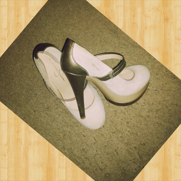 πππHP 7/23 Three toned suede heelsπππ - Picture 2 of 4