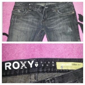 Roxy skinny jeans grey