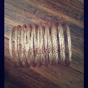 Statement Gold Bracelet