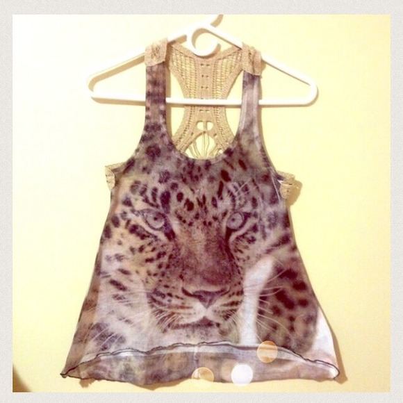 HIGH LOW TIGER TANK TOP 🐯
