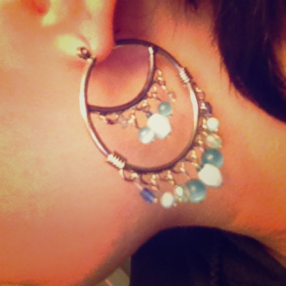 Earrings.