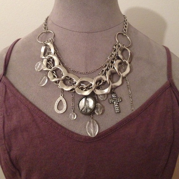 Rare silver chain necklace