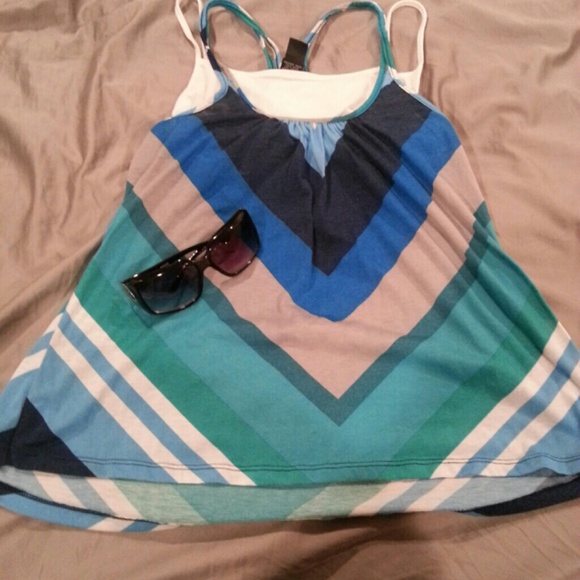 NWOT Colorful Tank Top