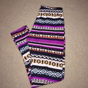 🔴REDUCED🔴 Cute Fleece lined leggings! 🎀