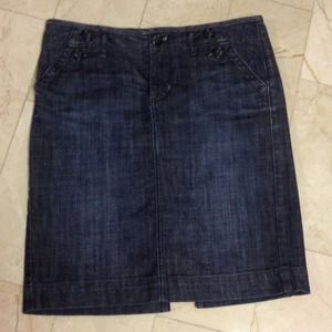 Gap denim skirt size 2