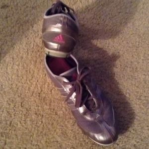 KEPT!! Adidas Champagne Tennis Shoes