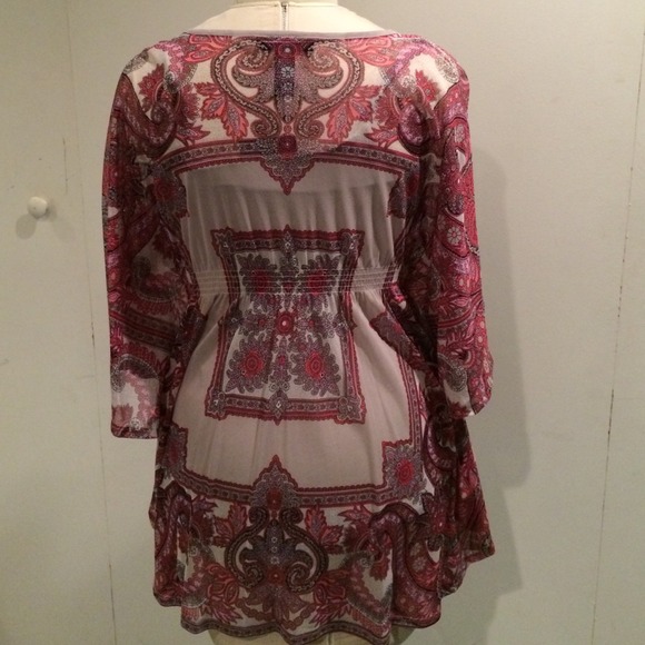 Pink & Gray Top - Picture 4 of 4