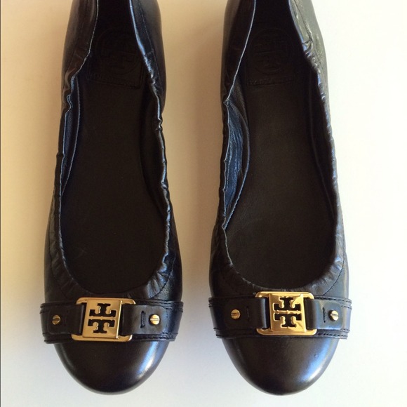 Tory Burch Shoes - Tory Burch Ambrose Flats in Black Tory Burch Shoes - Tory Burch Ambrose Flats in Black