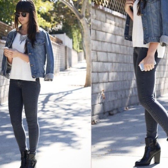 Nwt Carmar dark wash denim