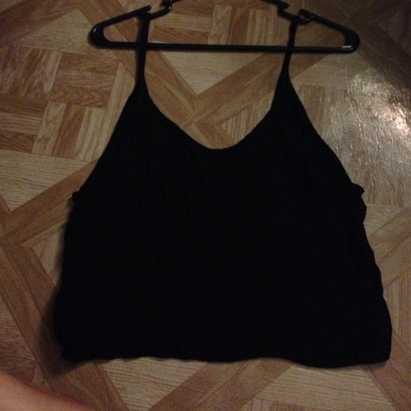 Brandy Melville black crop tank