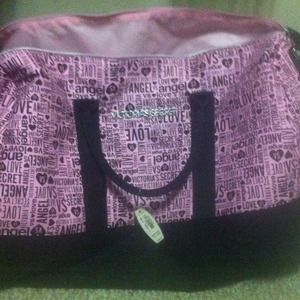 Pink Victorias Secret duffle bag!