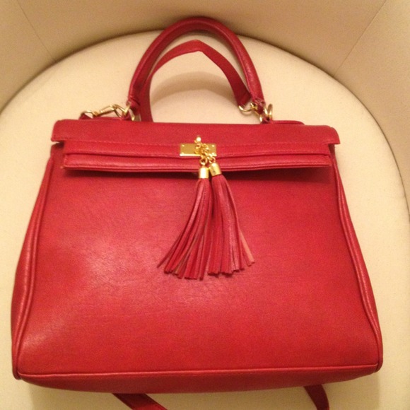 Red Aldo bag