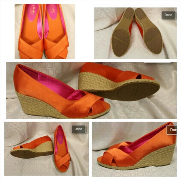 CHAPS Orange Wedges, 9.5