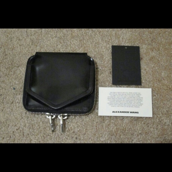 Alexander Wang Mini Adriel Spazzolato Wallet