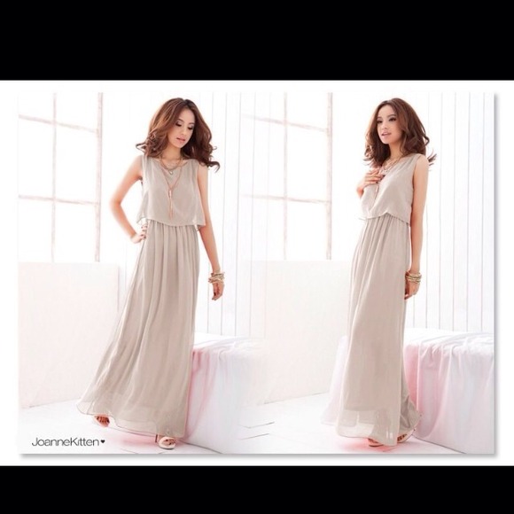 🚨SOLD🚨 Maxi Chiffon Summer Dress