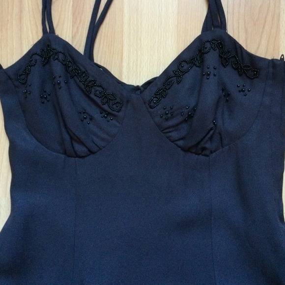 CDC Black Evening Dress - Picture 2 of 4