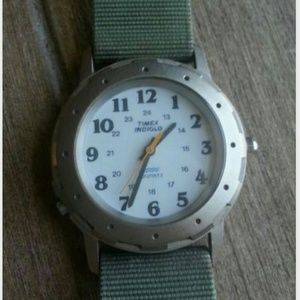 Vintage hipster timex watch water resistant metal