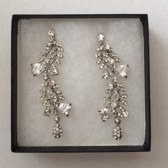 Sterling Silver hanging stud earrings