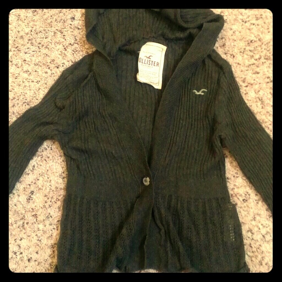 Long sleave hollister cardigan