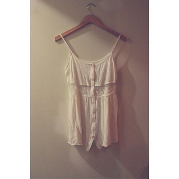⛔TRADED ⛔ white tunic/dress from Nasty Gal