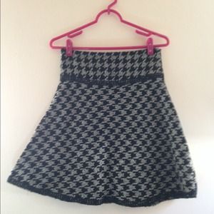 Vintage Houndstooth Skirt