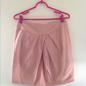 Pink pleated Skirt