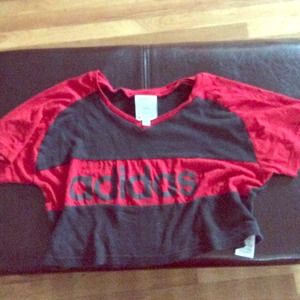 Addidas crop top