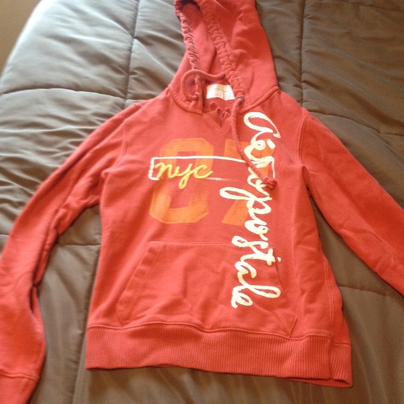 Aeropostale burnt orange sweatshirt