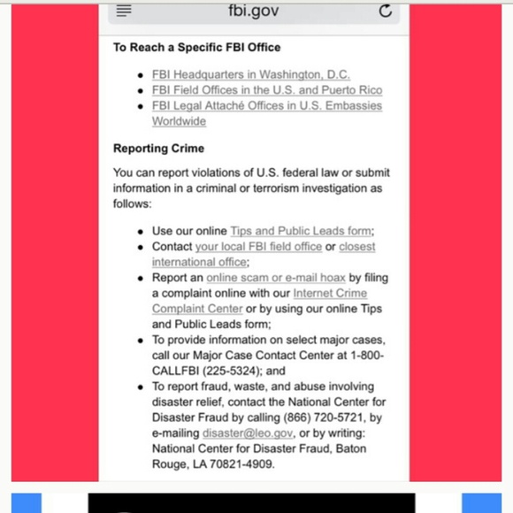 Mail fraud  u do have right when someone scam u on - Picture 2 of 3