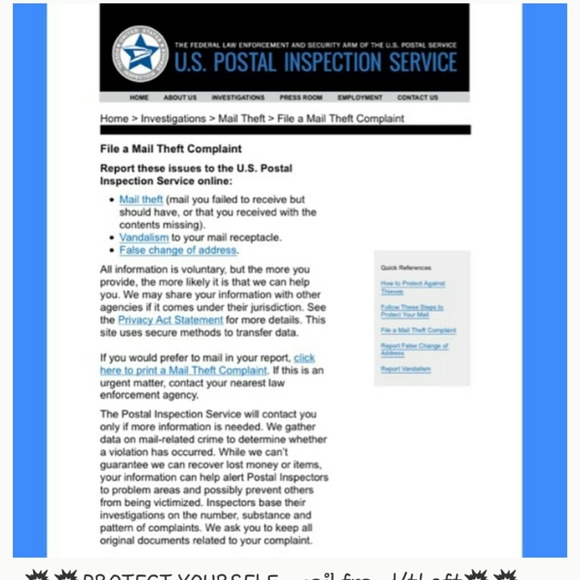 Mail fraud  u do have right when someone scam u on - Picture 3 of 3