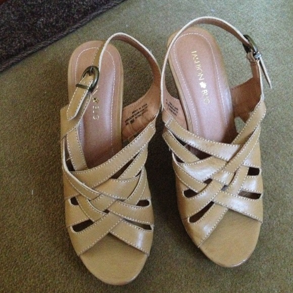 Tan sandals