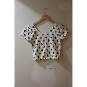 Cactus print crop top from xxi