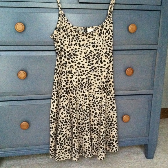 Leopard print dress