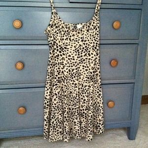 Leopard print dress