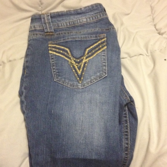 Skinny medium wash jeans