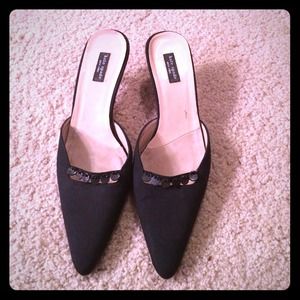 Kate Spade backless kitten heel size 37.5