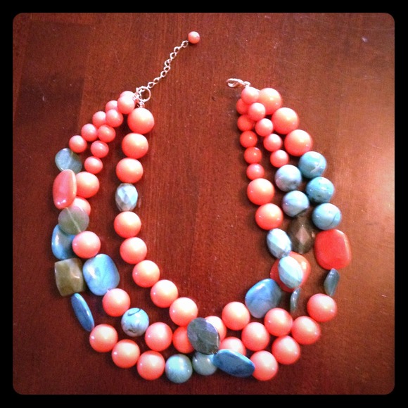 Statement necklace for spring
