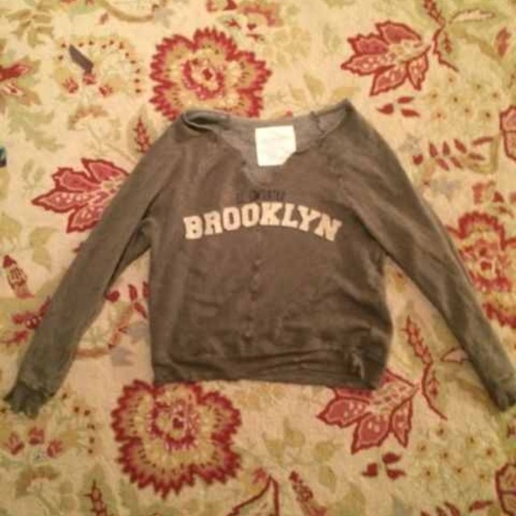 SOLD!! free people sweatshirt size m