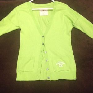 Hollister sweater.