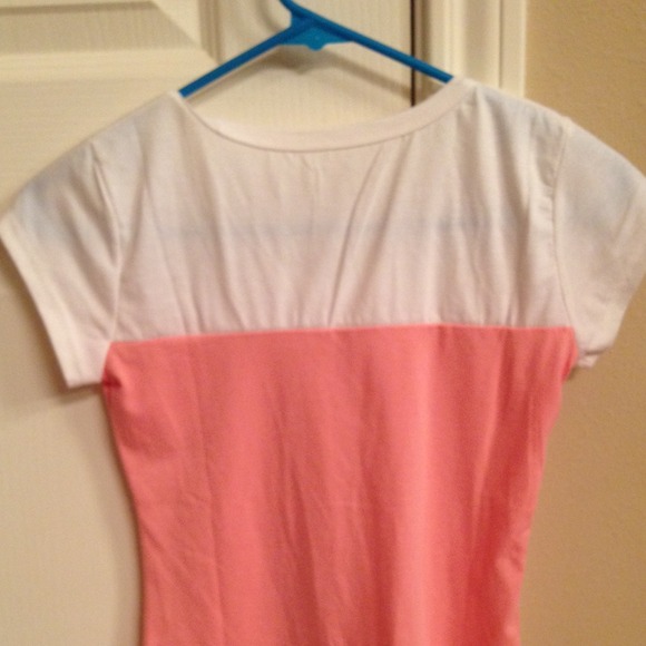 Coral and ivory studded top - Picture 3 of 3