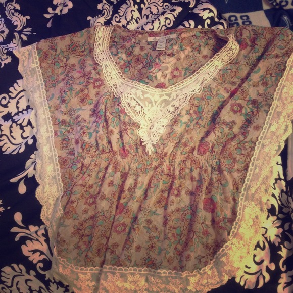 Vintage Floral Top