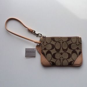 Brand new Coach wristlet