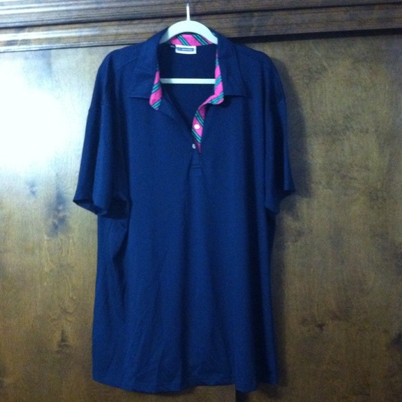Navy blue polo shirt. BRAND NEW