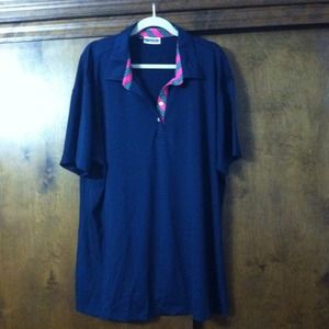 Navy blue polo shirt. BRAND NEW