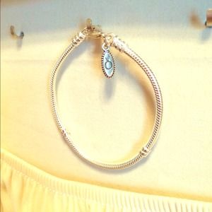 Pandora Sterling Silver with Lobster Claw Bracelet