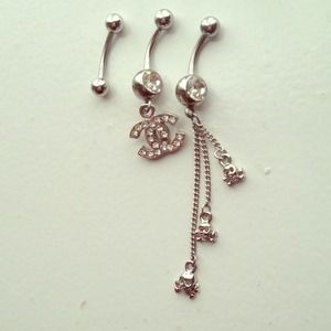 🌟 bundled 🌟 3 belly rings