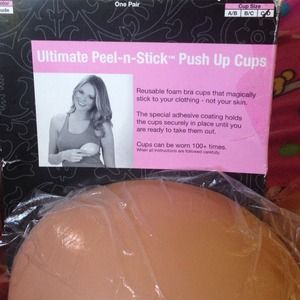 Ultimate peel-n-stick push up cups
